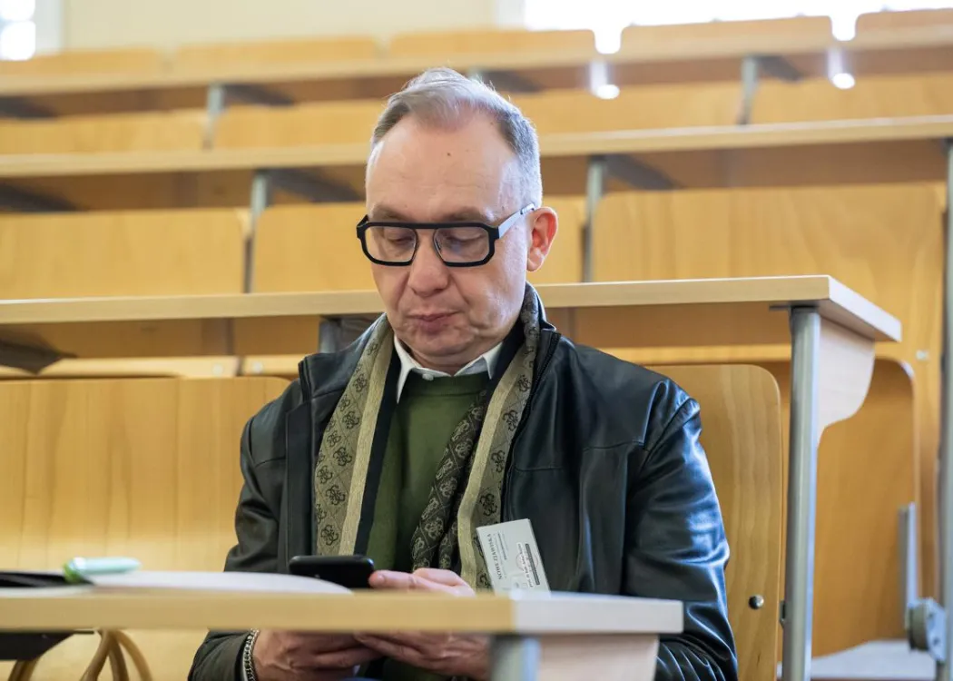Uczestnicy konferencji nowe zjawiska w języku 