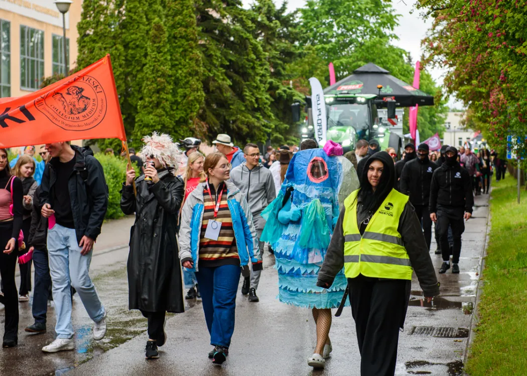 Kortowiada 2025: Parada Wydziałów