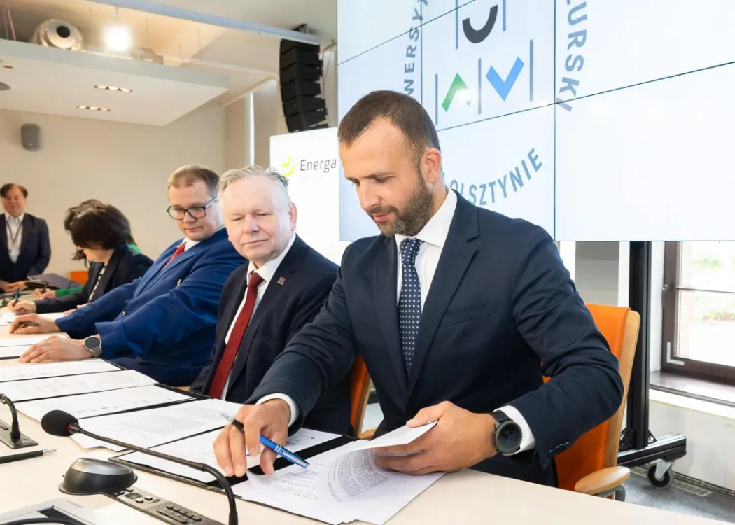 podpisanie porozumienia z Energą