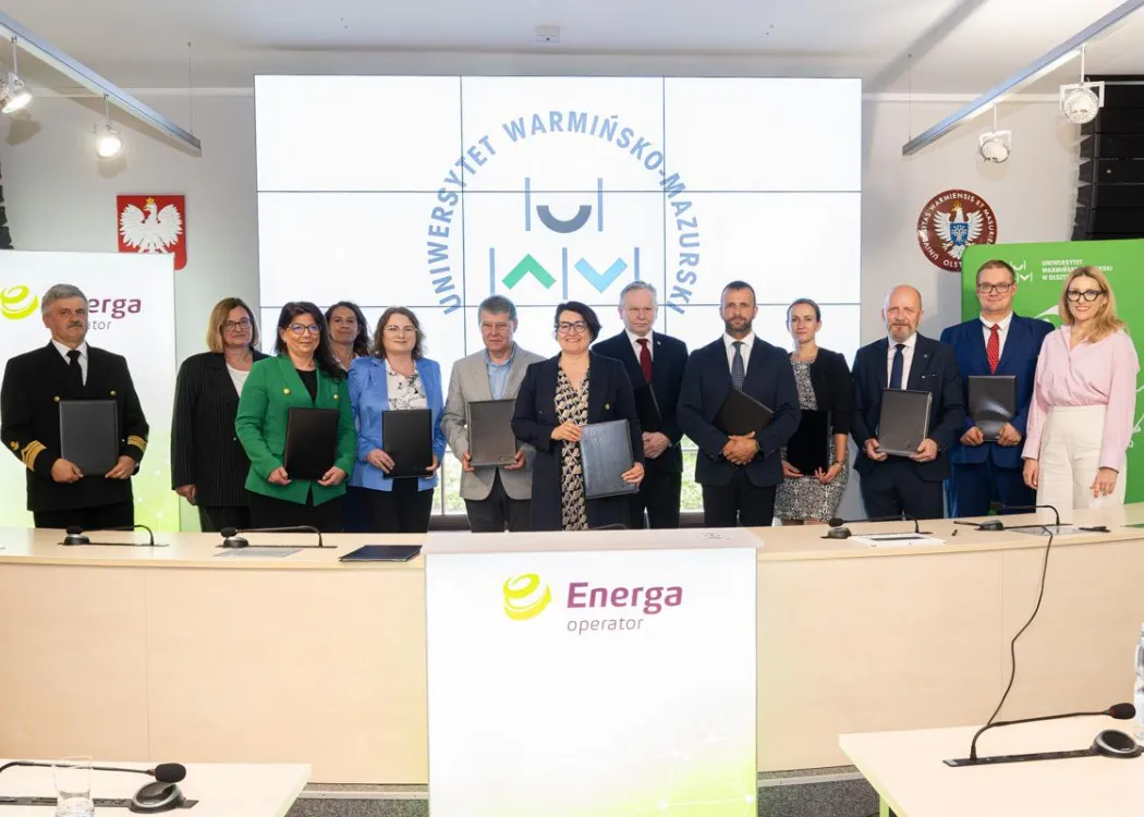 podpisanie porozumienia z firmą Energa-Operator SA 