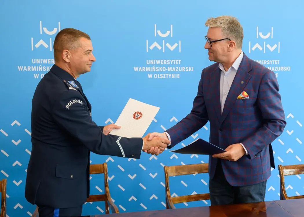 Porozumienie UWM a Komenda Wojewódzka Policji 