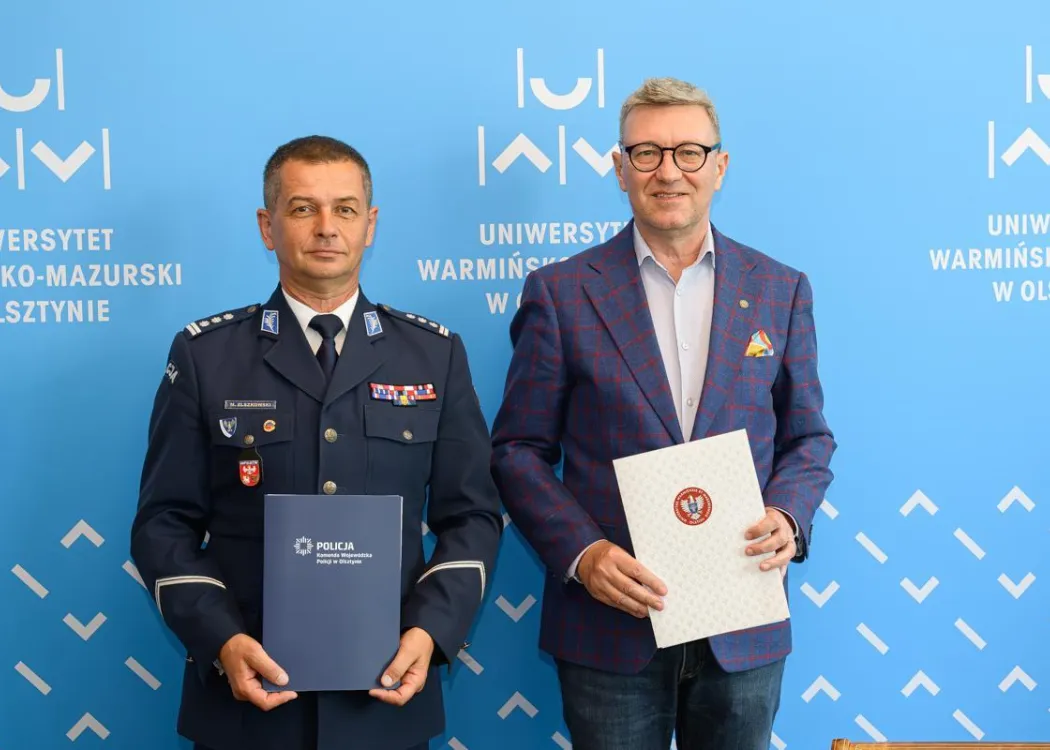 Porozumienie UWM a Komenda Wojewódzka Policji 