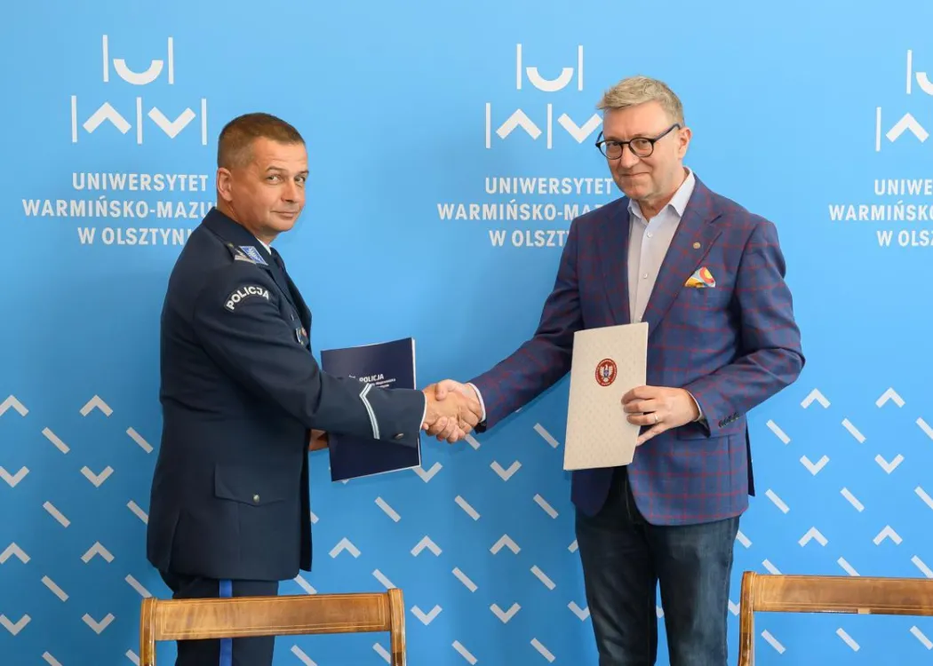 Porozumienie UWM a Komenda Wojewódzka Policji 