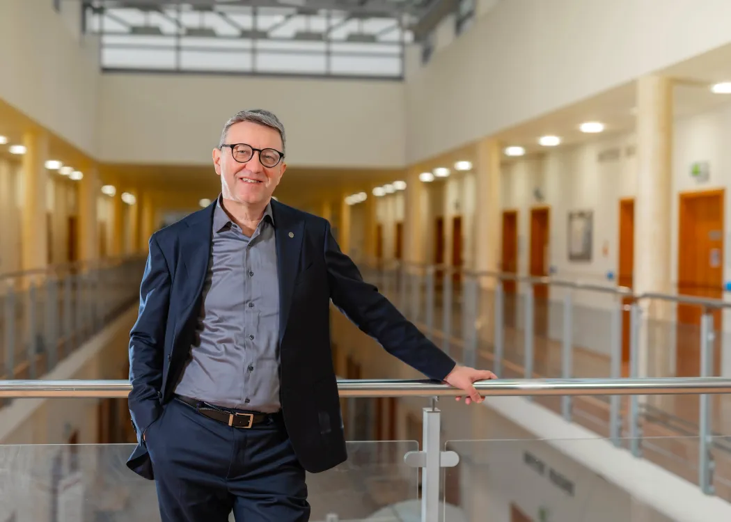 Prof. Jerzy Przyborowski, rektor UWM