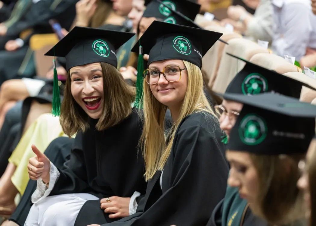 Uroczystość wręczenia dyplomów na WMW