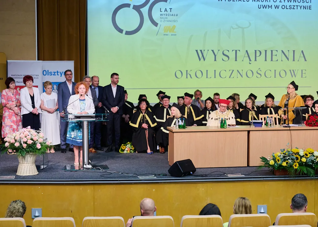Jubileusz 80-lecia Wydziału Nauki o Żywności 