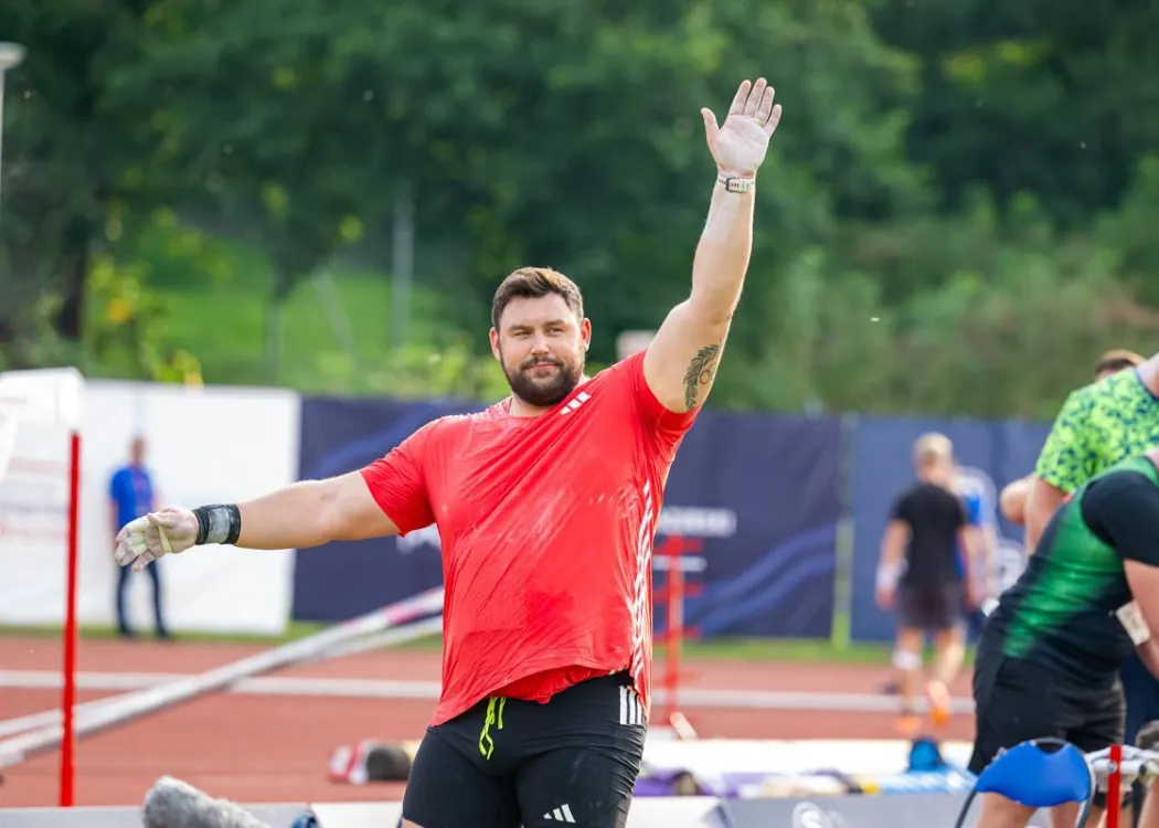 Konrad Bukowiecki podczas V Memoriału Zbigniewa Ludwichowskiego