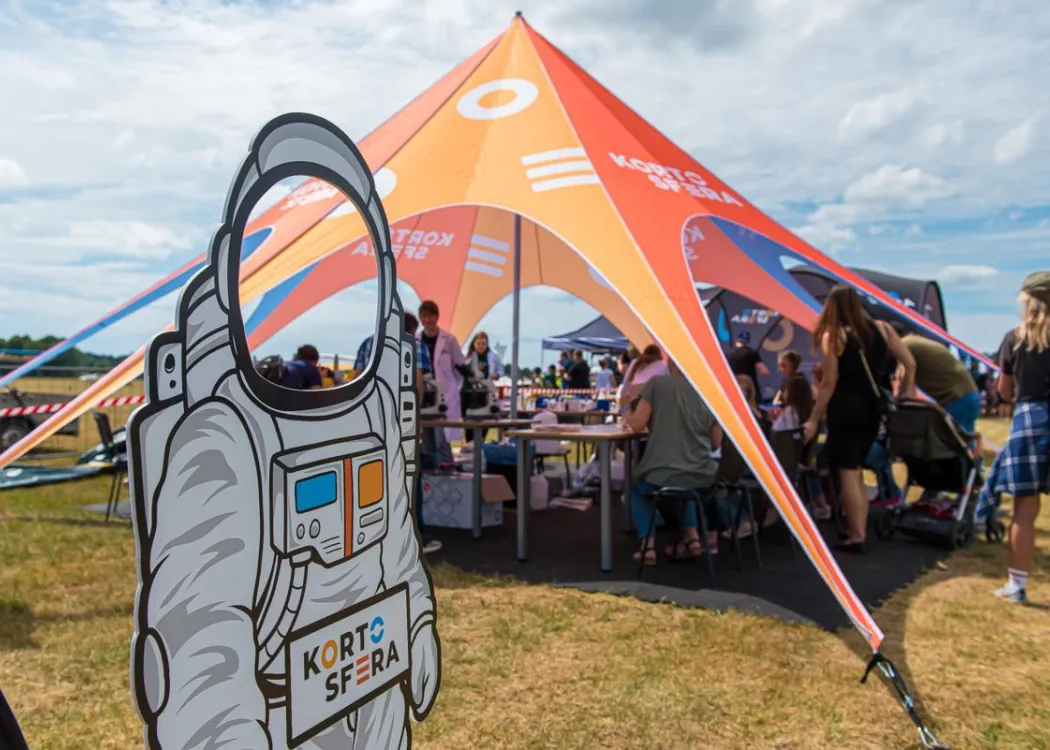 Kortosfera w plenerze