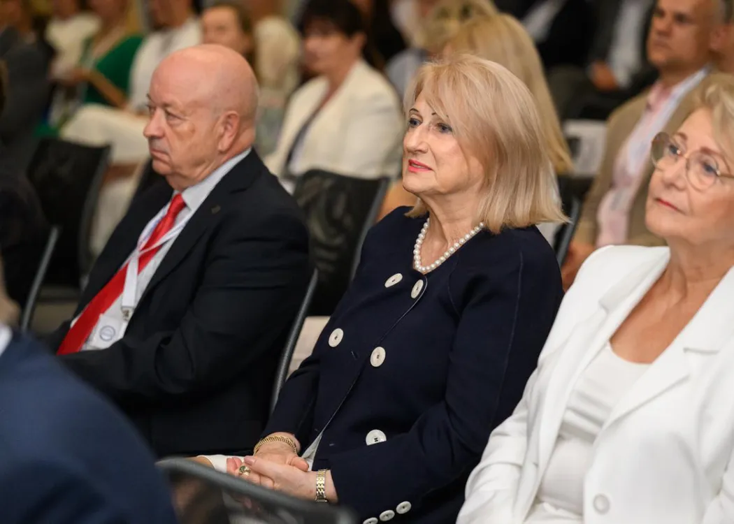 Konferencja rzeczoznawców majątkowych - uczestnicy siedzą 