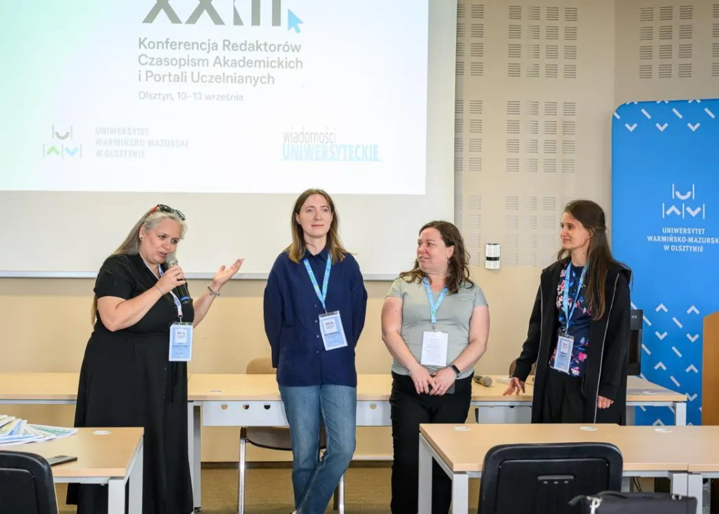 Konferencja redaktorów: przedstawienie redakcji