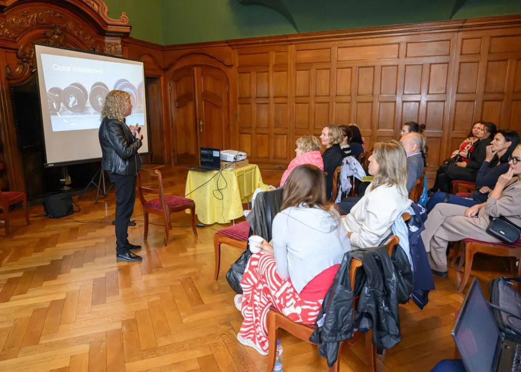 Konferencja redaktorów: wystąpienie prof. Aliny Naruszewicz-Duchlińskiej