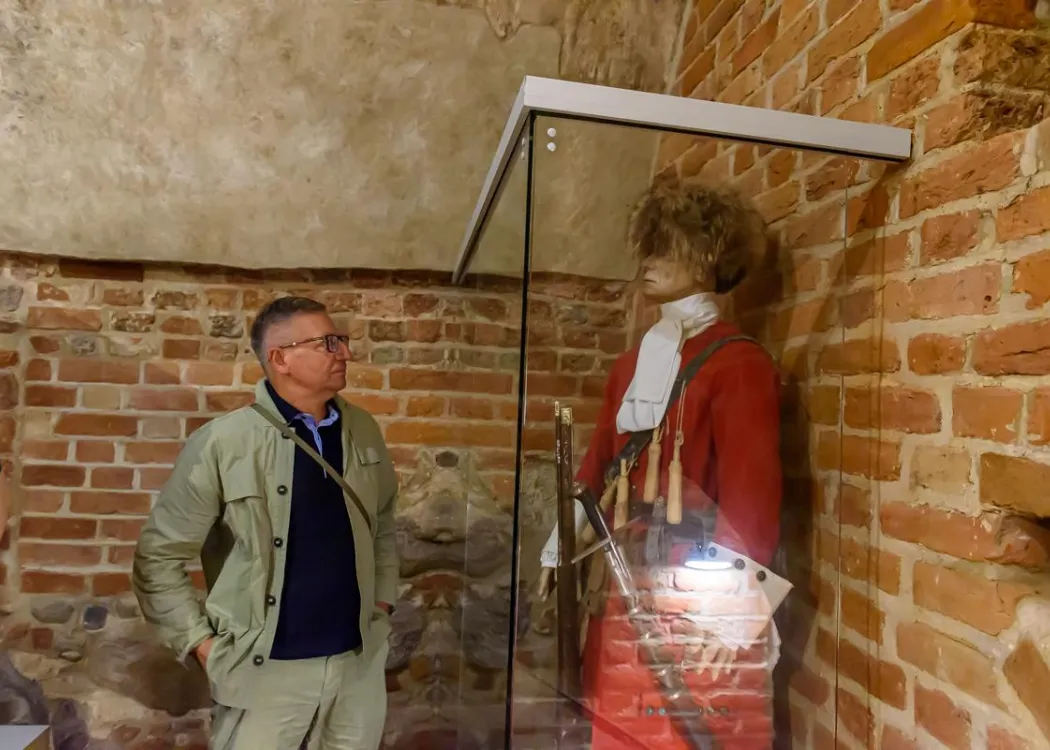 Konferencja redaktorów: zwiedzanie zamku w Lidzbarku Warmińskim