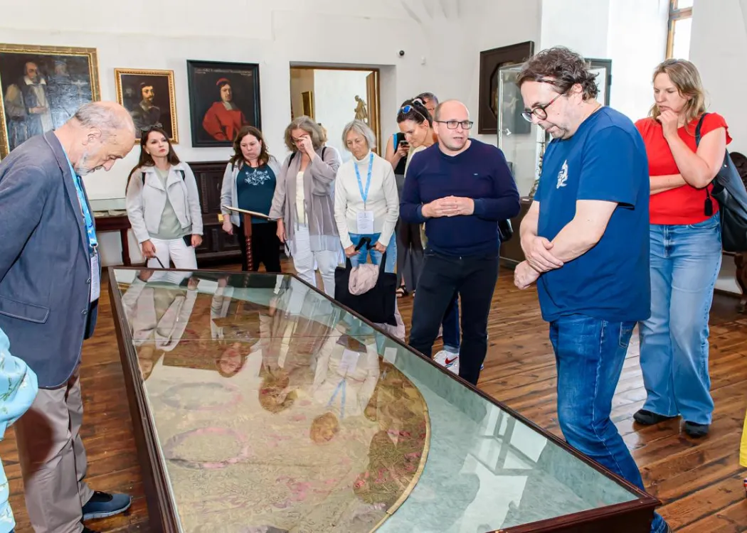 Konferencja redaktorów: zwiedzanie zamku w Lidzbarku Warmińskim