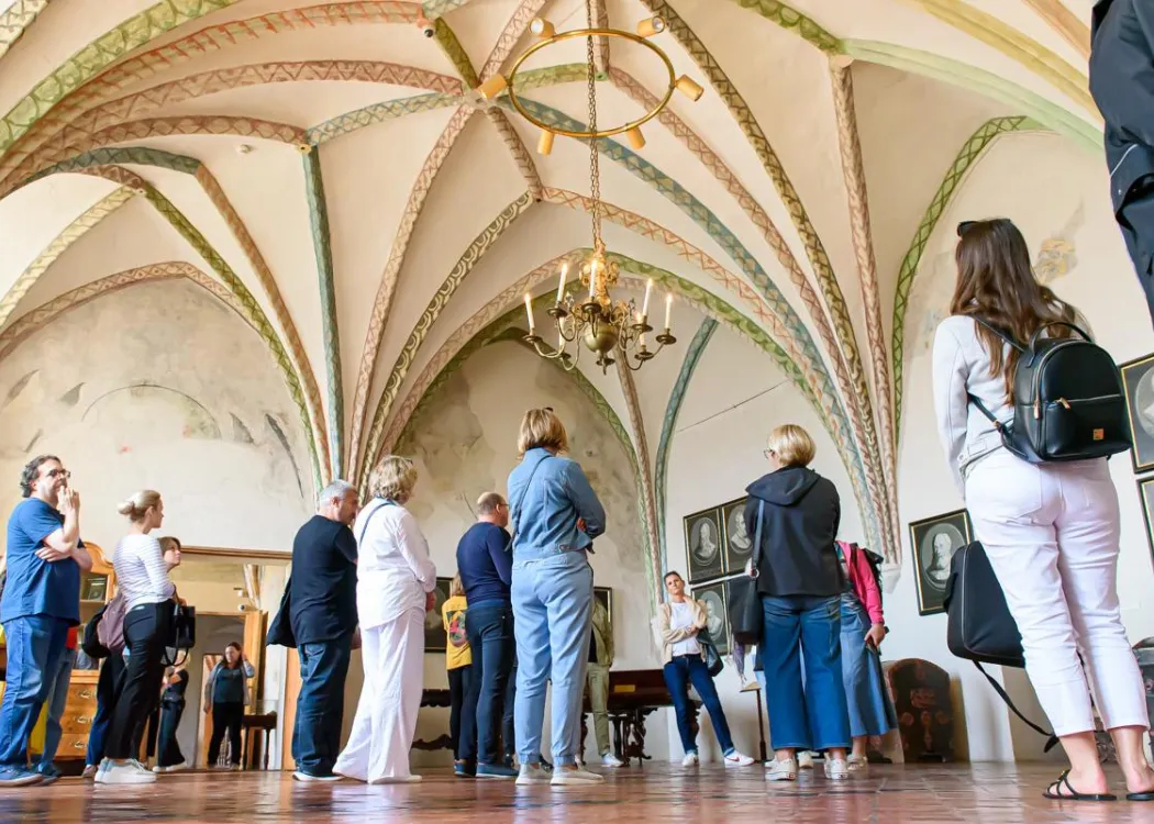 Konferencja redaktorów: zwiedzanie zamku w Lidzbarku Warmińskim