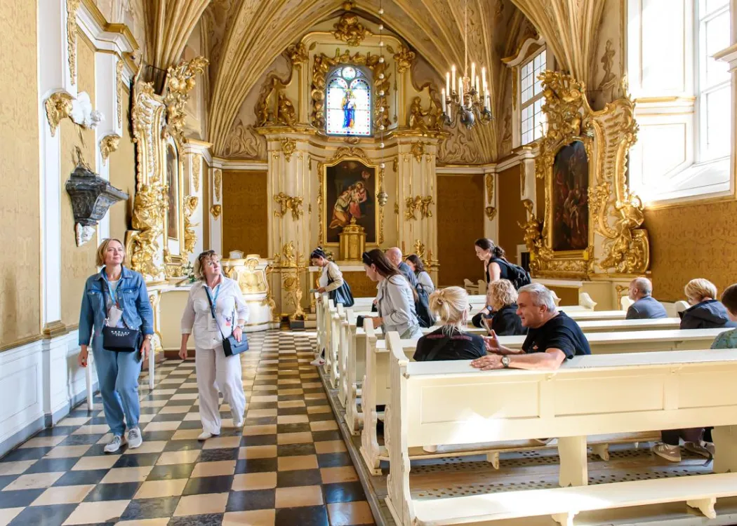 Konferencja redaktorów: zwiedzanie zamku w Lidzbarku Warmińskim