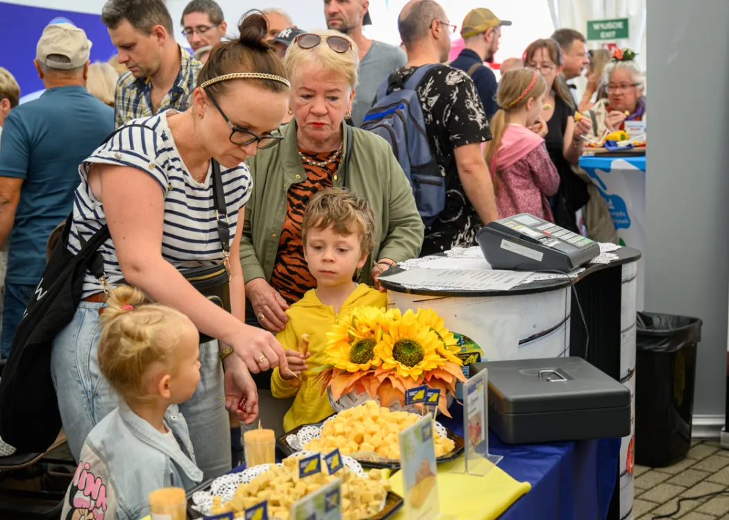 Święto Sera 2025: Uczestnicy degustują sery