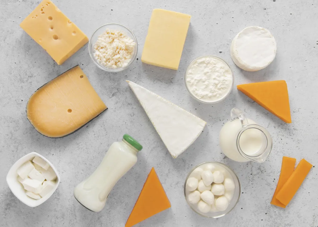 produkty mleczarskie