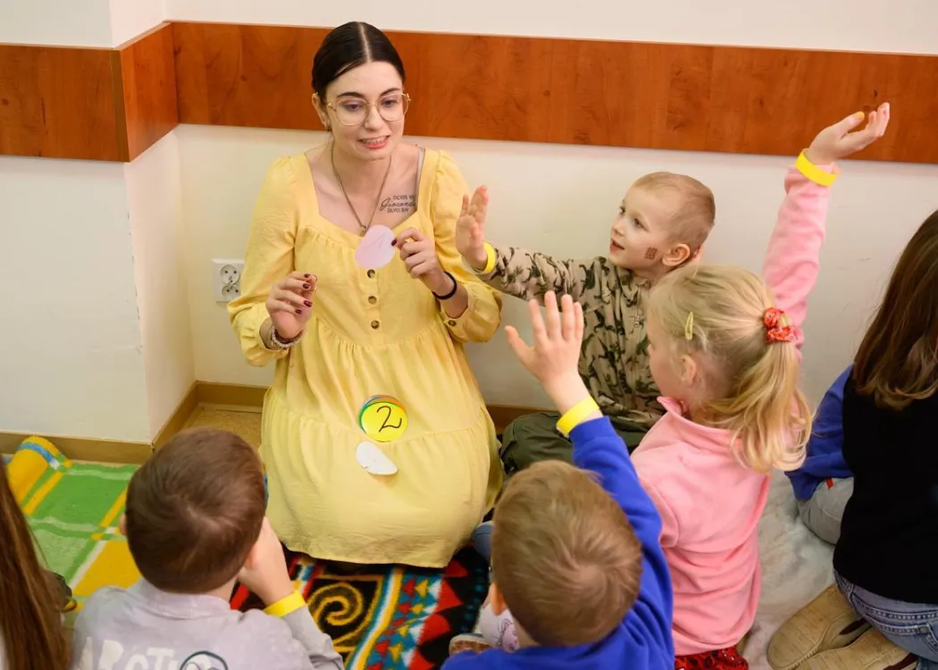 Studentka logopedii podczas Europejskiego Dnia Logopedy, 2025. Fot. Janusz Pająk