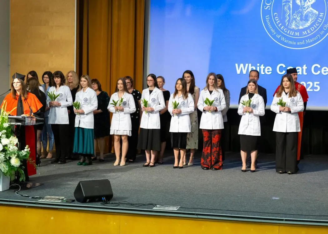 Ceremonia Białego Fartucha na Wydziale Lekarskim UWM 