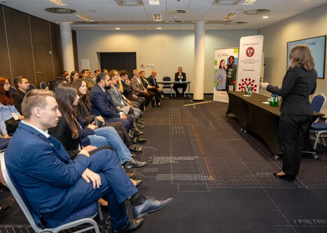 Uczestnicy posiedzenia Rady Doktoranckiego Forum Uniwersytetów Polskich