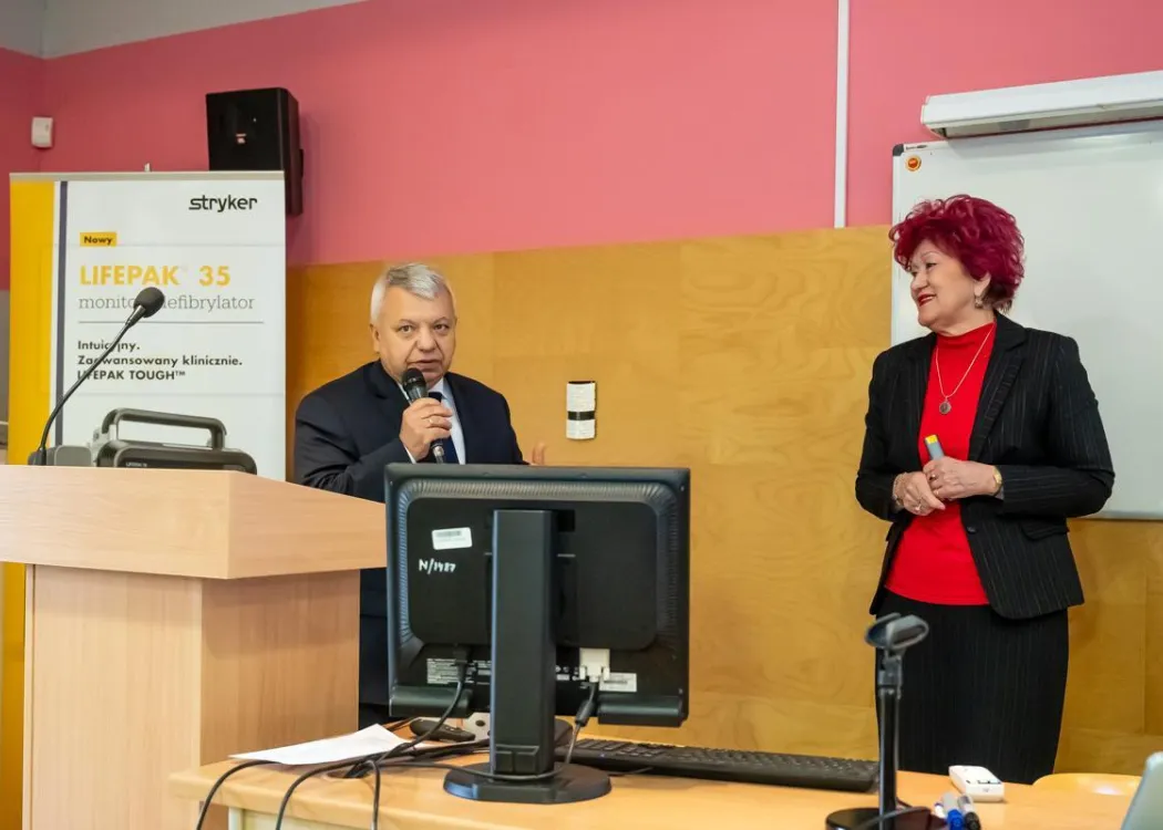 II Warmińsko-Mazurskie Seminarium dla Ratowników Medycznych: Marek Myszkowski i Jadwiga Snarska