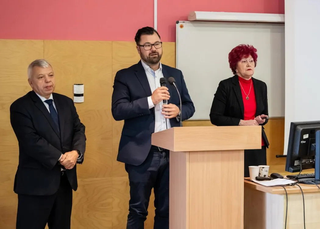 II Warmińsko-Mazurskie Seminarium dla Ratowników Medycznych: Marek Myszkowski, Łukasz Łukaszewski i Jadwiga Snarska