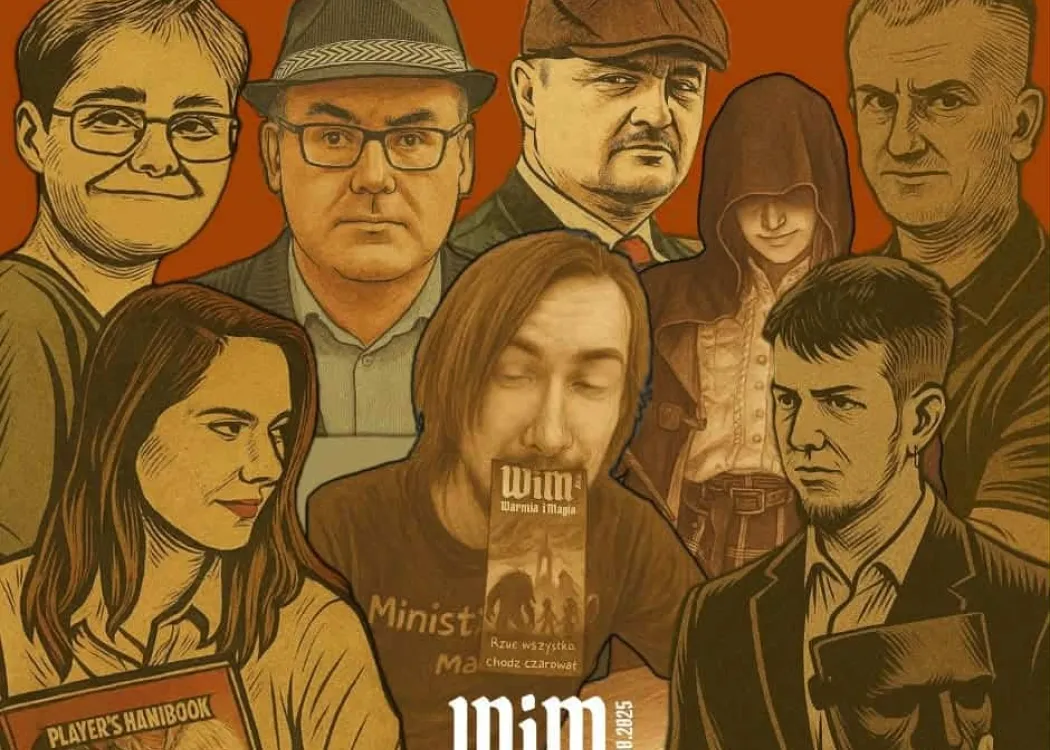 Grafika promująca konwent Warmia i Magia