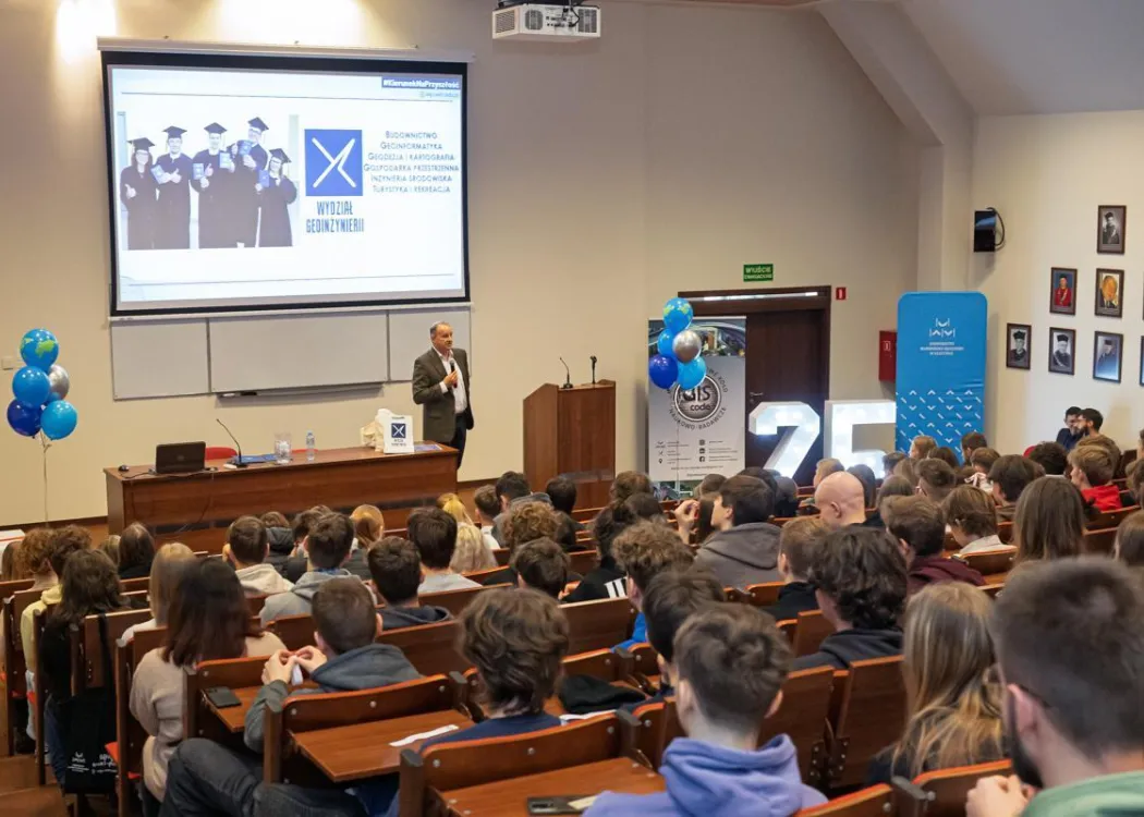 GIS Day 2024 na Wydziale Geoinżynierii UWM 