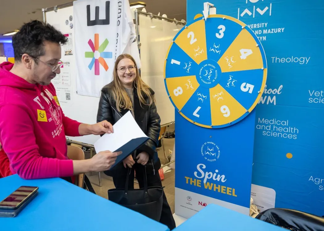 Student EXPO 2025: stoisko Szkoły Doktorskiej UWM 