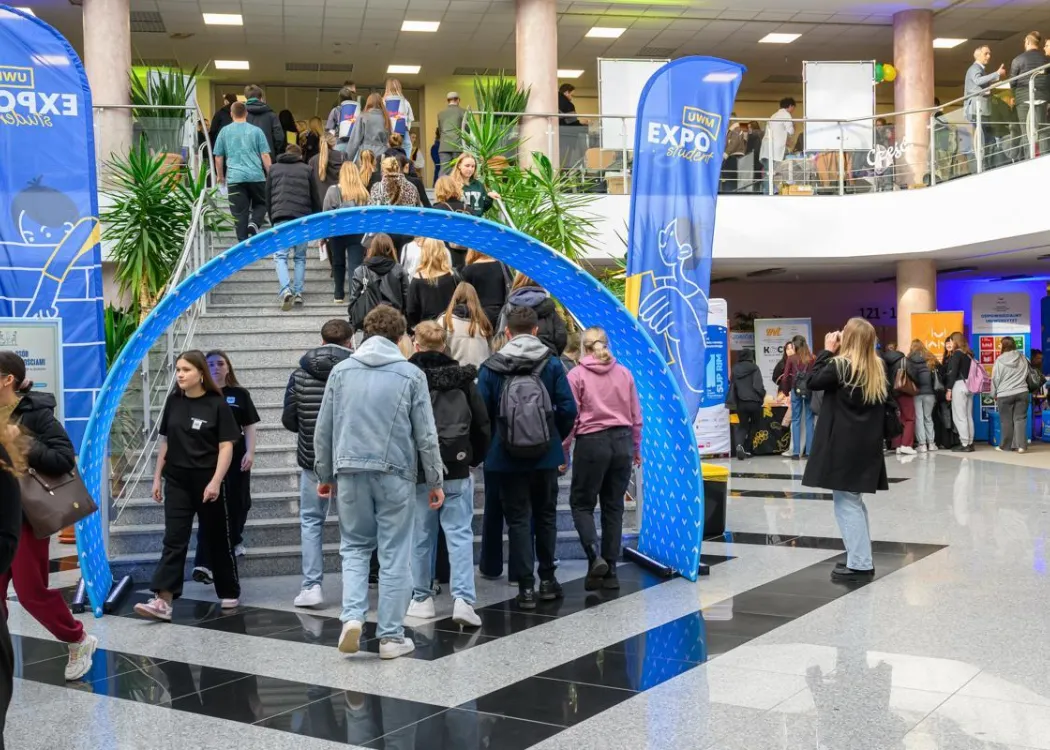 Student EXPO 2025: parter Biblioteki Uniwersyteckiej UWM podczas Student EXPO 