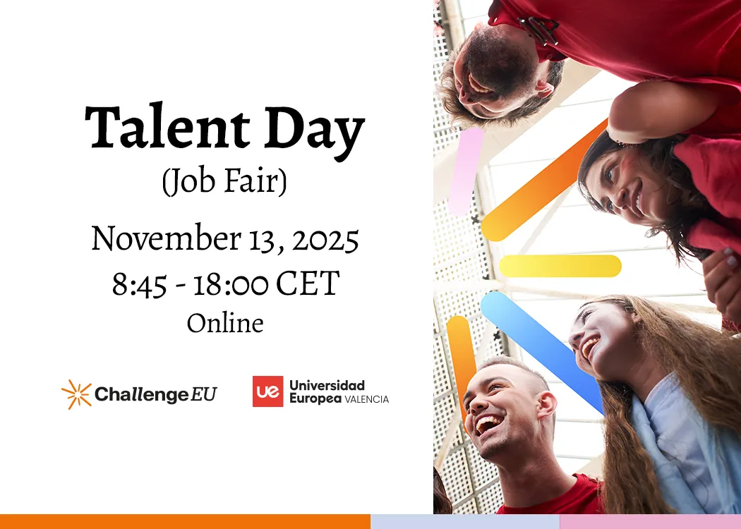 Grafika promująca Talent Day (Job Fair)
