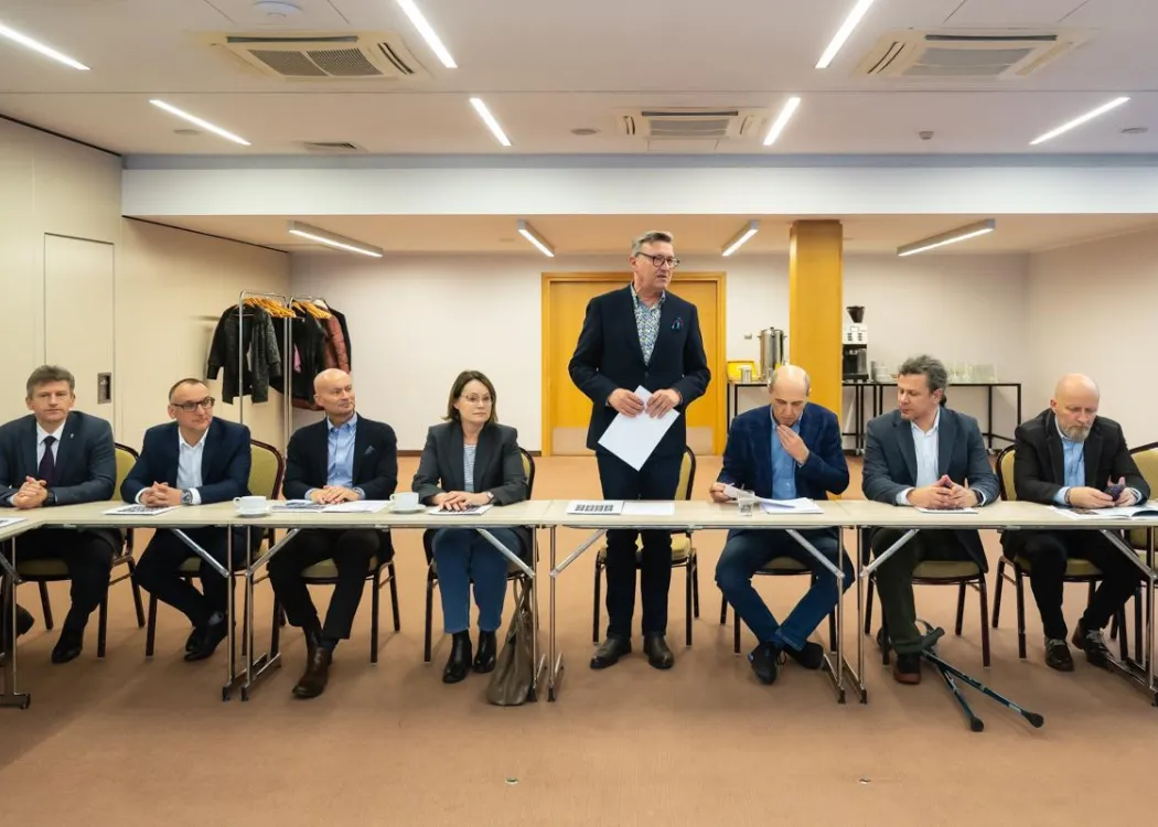 Uczestnicy spotkania Konsorcjum "Zdrowe Życie"