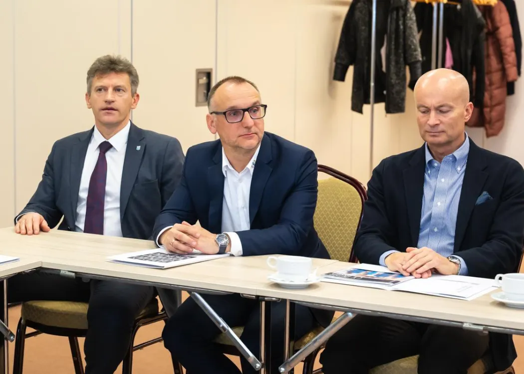 Uczestnicy spotkania Konsorcjum "Zdrowe Życie"