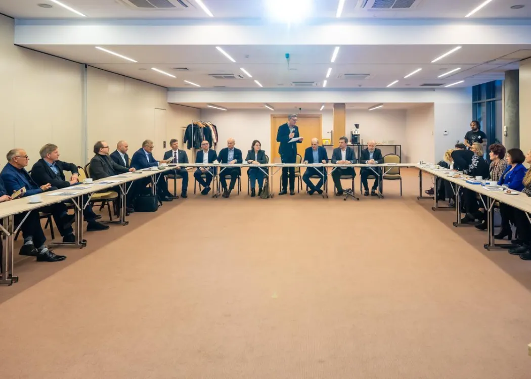 Uczestnicy spotkania Konsorcjum "Zdrowe Życie"