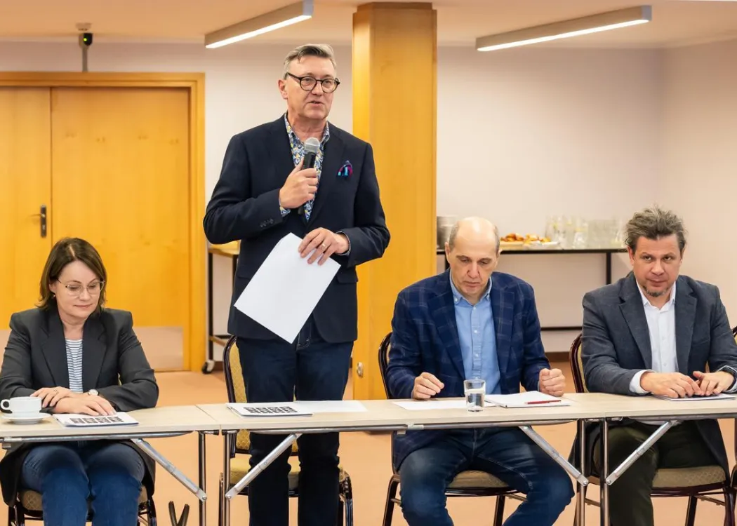 Uczestnicy spotkania Konsorcjum "Zdrowe Życie"