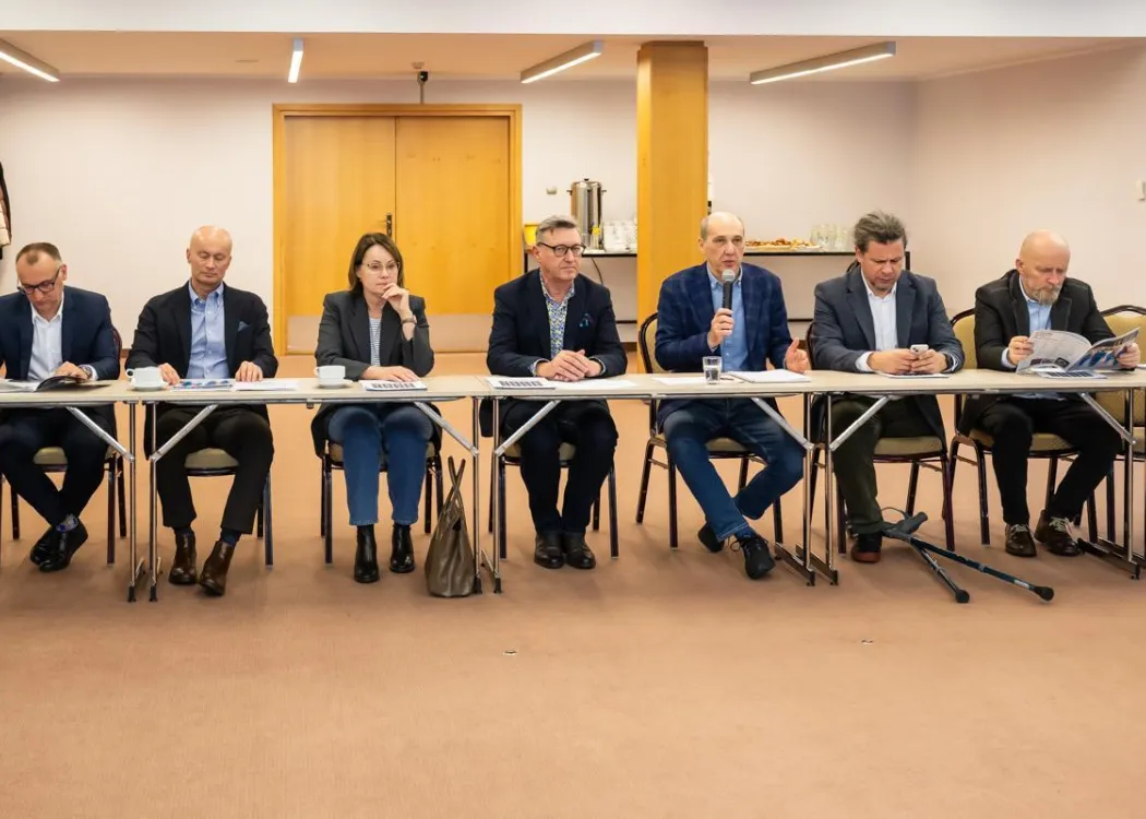 Uczestnicy spotkania Konsorcjum "Zdrowe Życie"