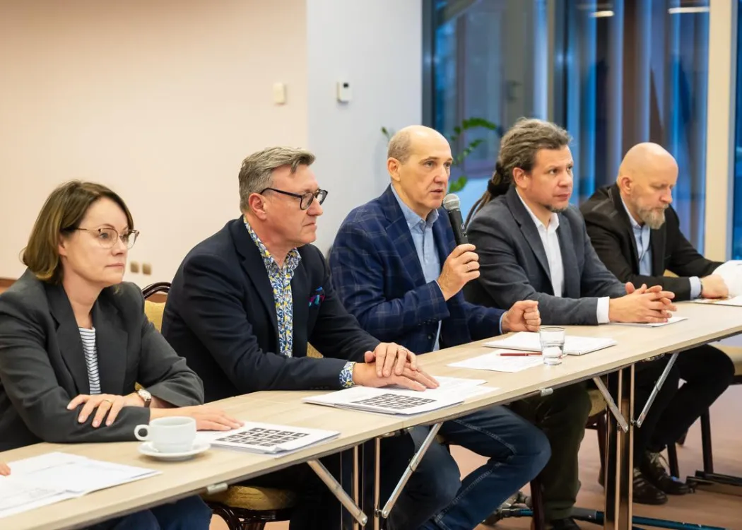 Uczestnicy spotkania Konsorcjum "Zdrowe Życie"