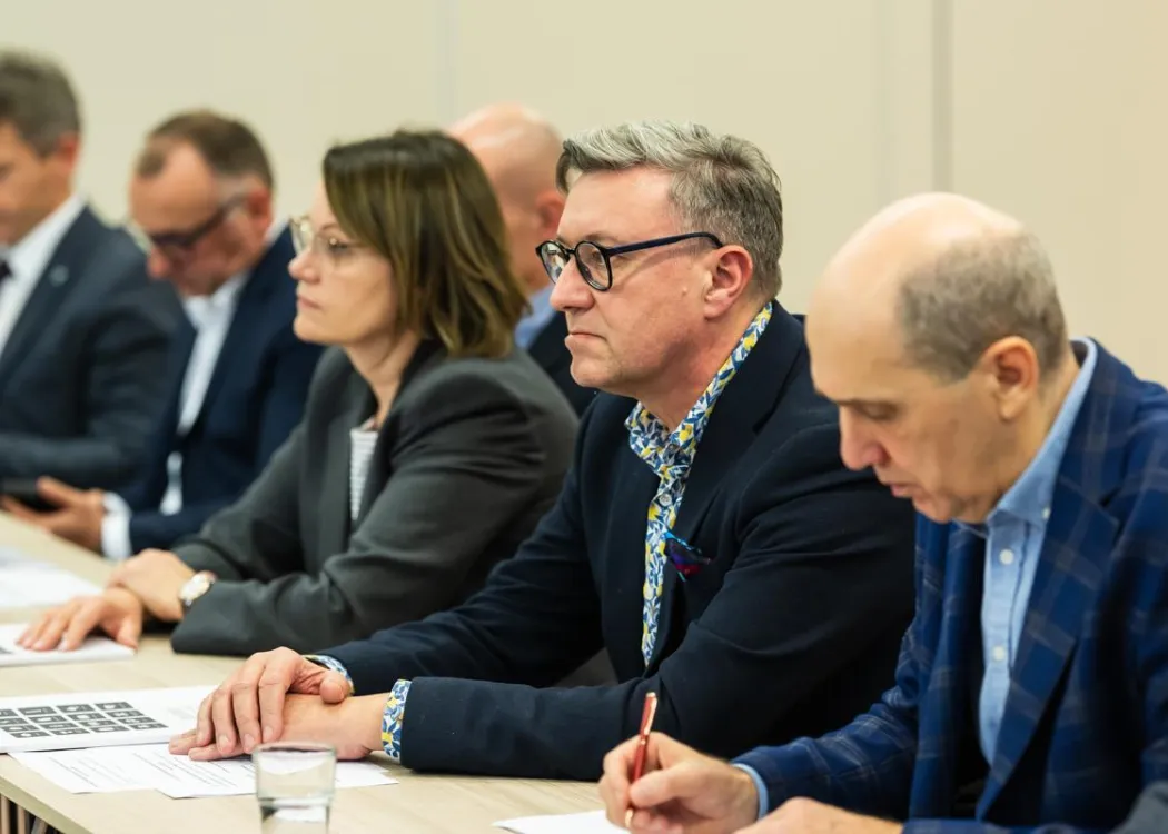 Uczestnicy spotkania Konsorcjum "Zdrowe Życie"