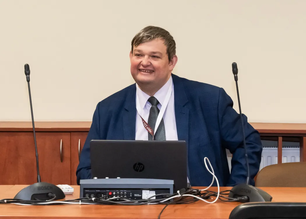 uczestnik konferencji "Życie prywatne Polaków w XIX w." 
