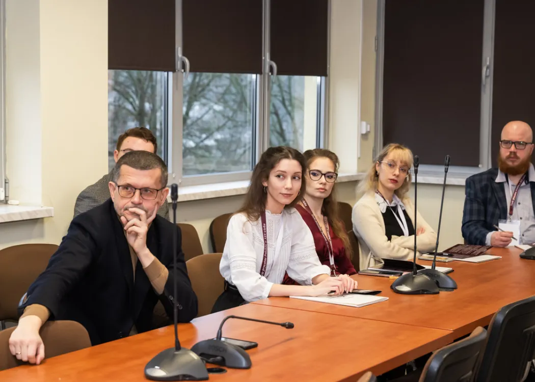 uczestnicy konferencji "Życie prywatne Polaków w XIX w." 