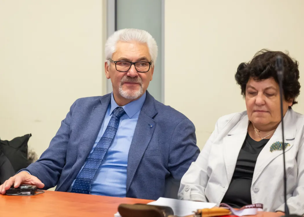 uczestnicy konferencji "Życie prywatne Polaków w XIX w." 