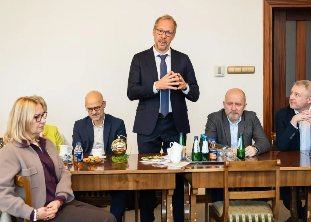 Most Bożonarodzeniowy 2025: przemawia uczestnik spotkania