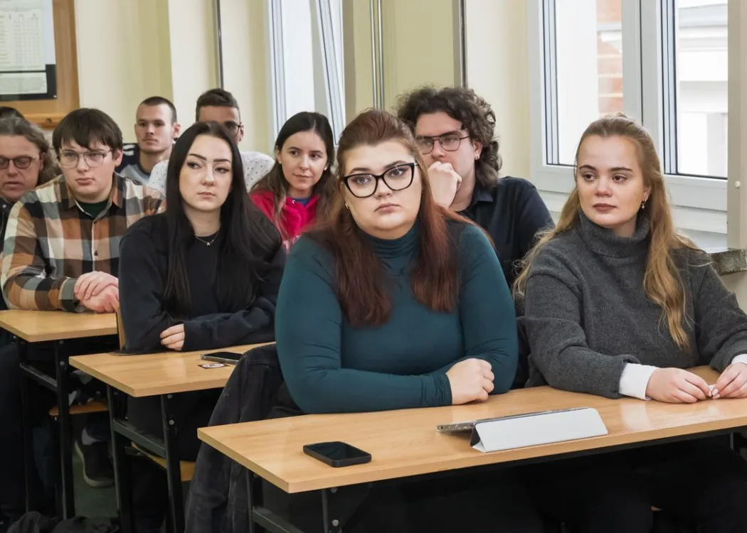 Uczestnicy seminarium kół naukowych na WBZ
