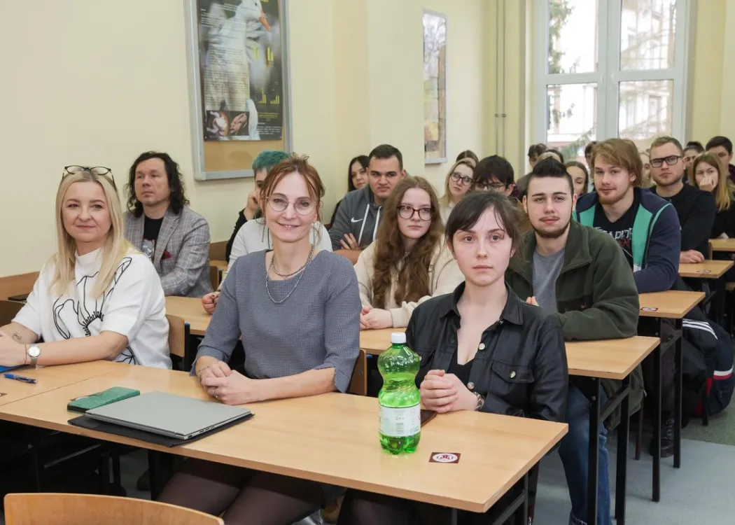 Uczestnicy seminarium kół naukowych na WBZ