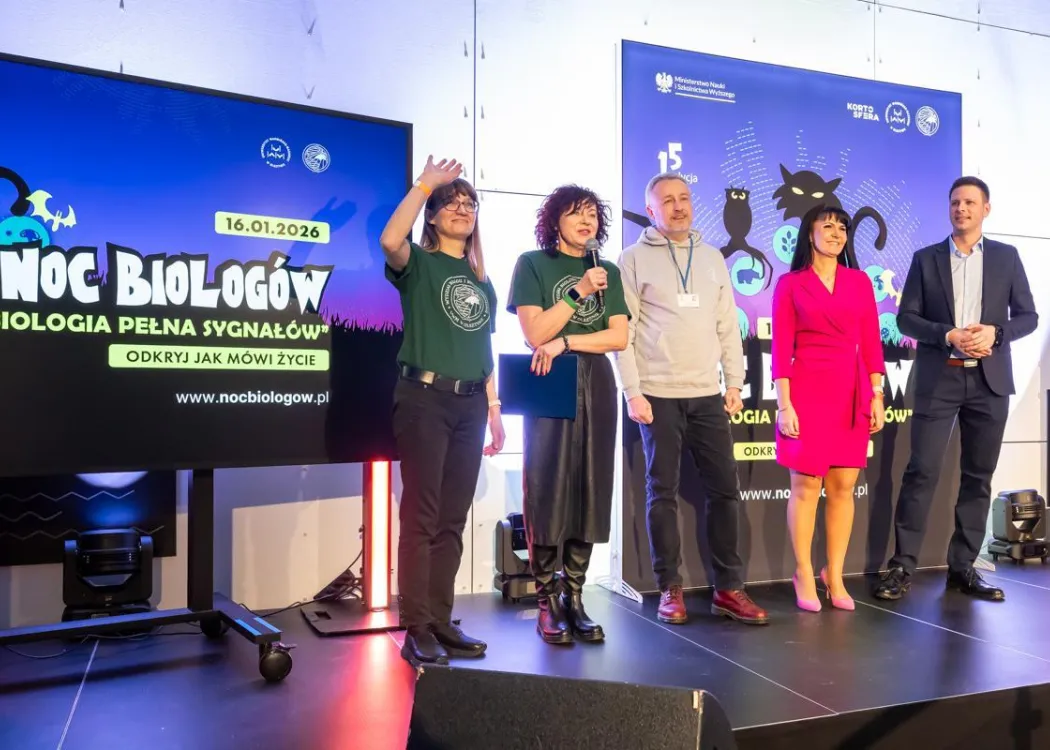 Noc Biologów 2026:organizatorzy przemawiają