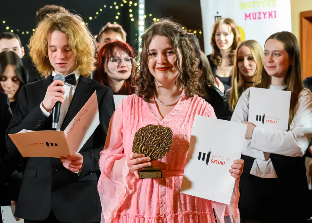 studentka z nagrodą