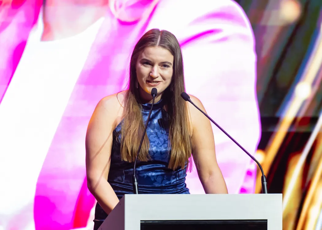 Iwona Pająk, przewodnicząca RUSS na scenie