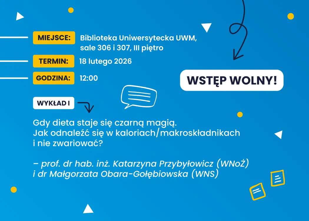 naukowe srody - informacja o spotkaniu 18 lutego 2026