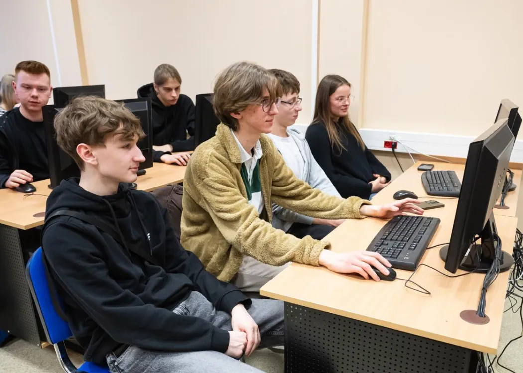 Uczestnicy Dnia informatyki 