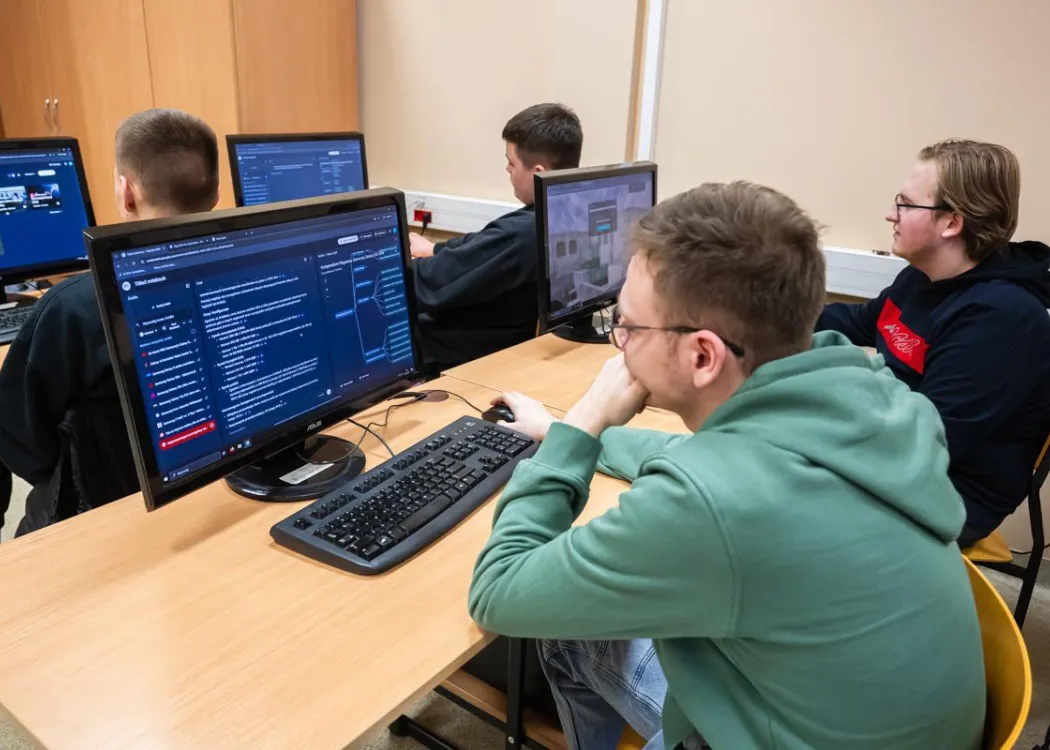 Uczestnicy Dnia informatyki 